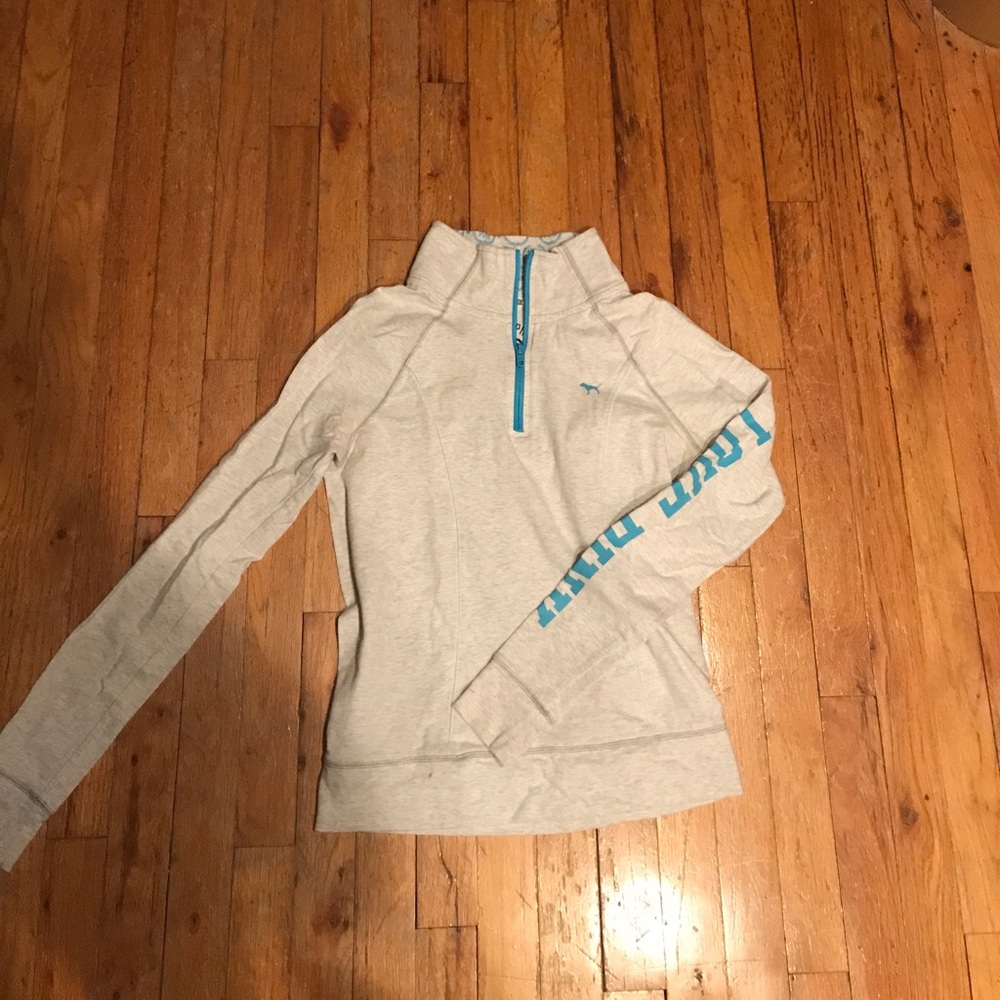 PINK half zip